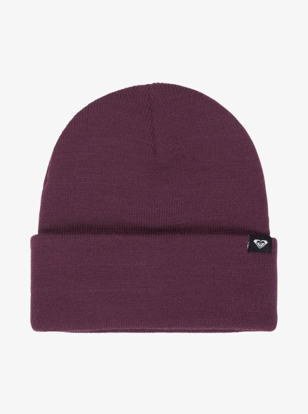 Roxy Tropical Snow Beanie - Blackberry Wine