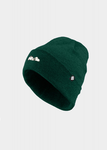 Bavarian Caps Stick-Haum Peanuts: Snoopy - Dunkelgrün