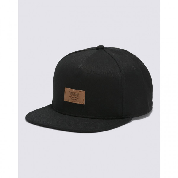 Vans Off The Wall Patch Snapback - Black