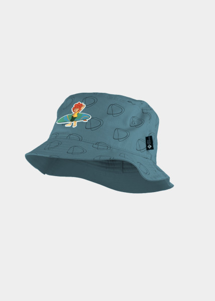 Bavarian Caps Bucket Hat Pumuckl Surft - Ozeanblau