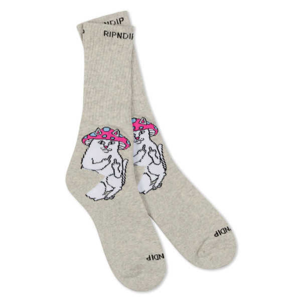 RiPnDiP Lord Mushy Socks - Grey