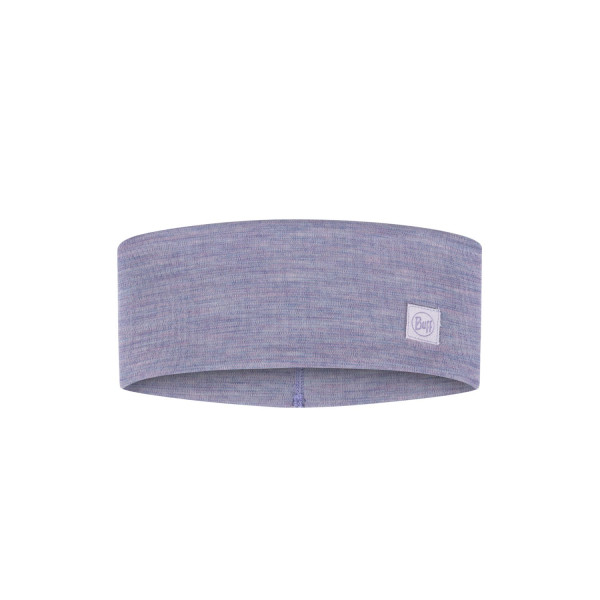 Buff Merino Wide Headband - Solid Iris