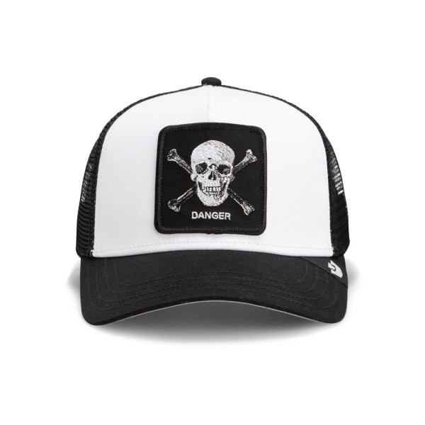 Goorin Danger Skull and Crossbones - Dust / Void