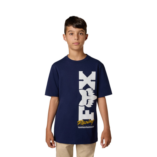 Fox Yth Checker Tee