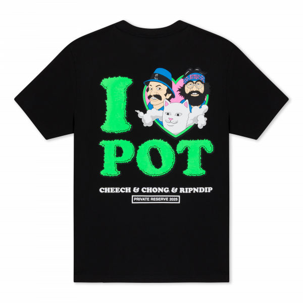 RiPnDiP Cheech Chong I &lt;3 Pot Tee