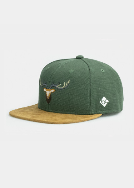 Bavarian Caps Waldhirsch Snapback - Grün