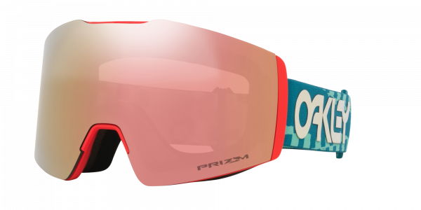 Oakley Fall Line M - Pacific Chex/Prizm Snow Rose Gold Iridium