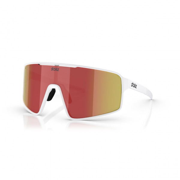 Bliz P001 - Matte Black / Brown w Red Mirror
