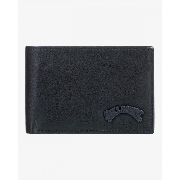 Billabong Arch Leather Wallet - Black