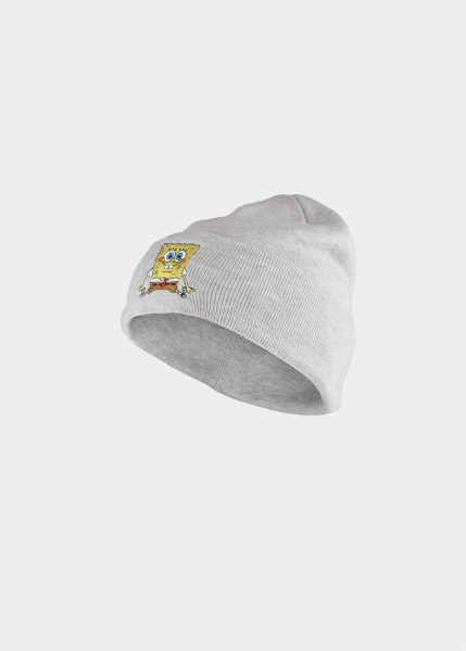 Bavarian Caps Beanie Spongebob chillt - Grau