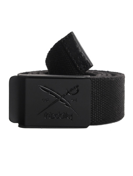 Iriedaily Flag Rubber Belt - Black