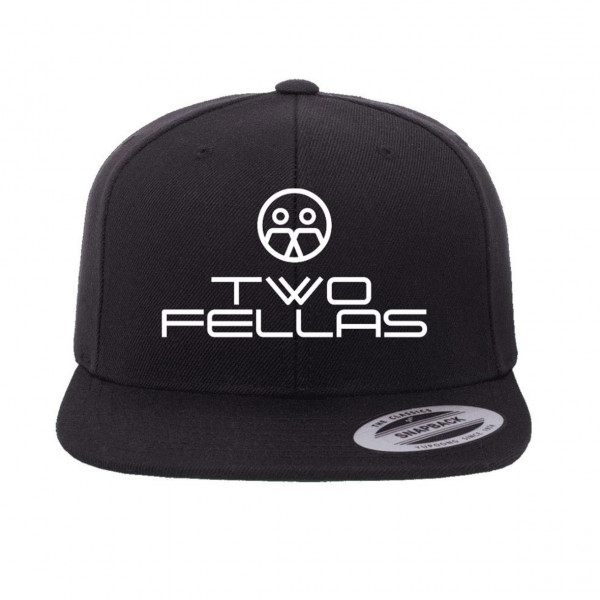 Two Fellas Classic Snapback Stitched - Black