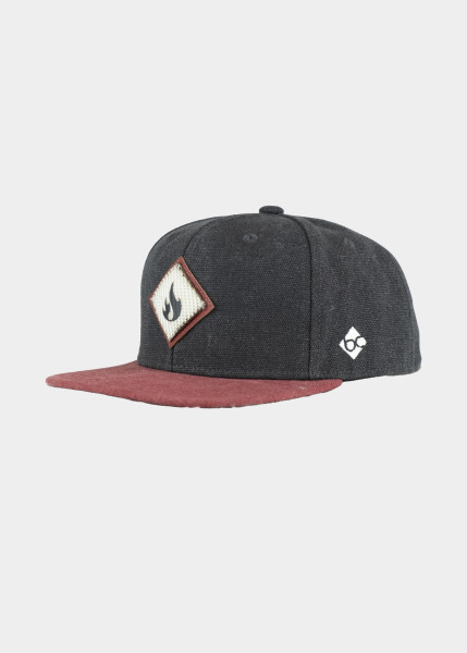 Bavarian Caps Feuerwehr Retroschlauch - Dunkelgrau