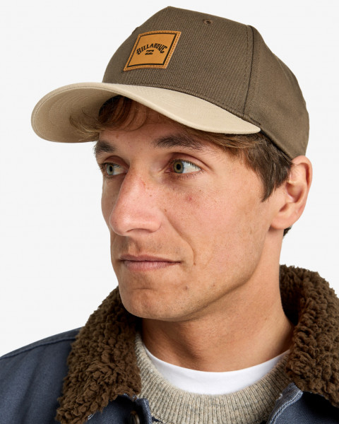 Billabong Stacked Snapback - Dark Cedar