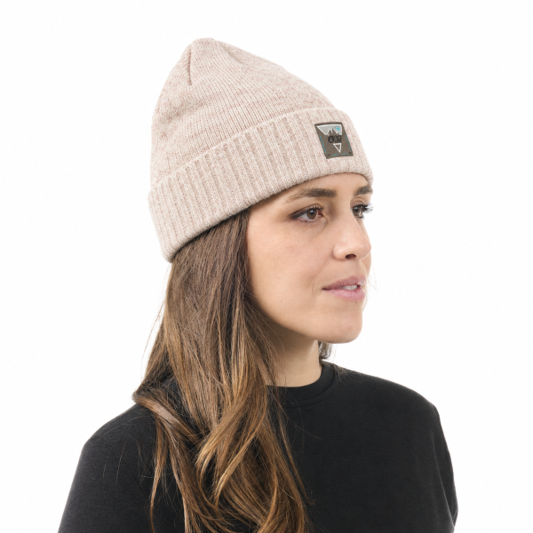 Picture Shap Beanie - D Pure Cashmere