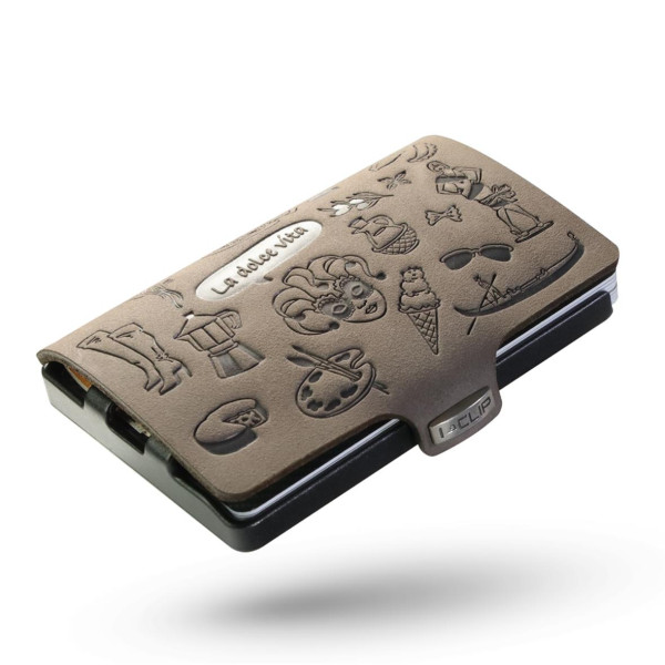 I-CLIP Original Black Countries La Dolce Vita - Urban Grey