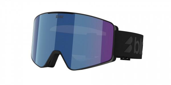 Bliz G001 - Matte Black / Brown/blue multicolor