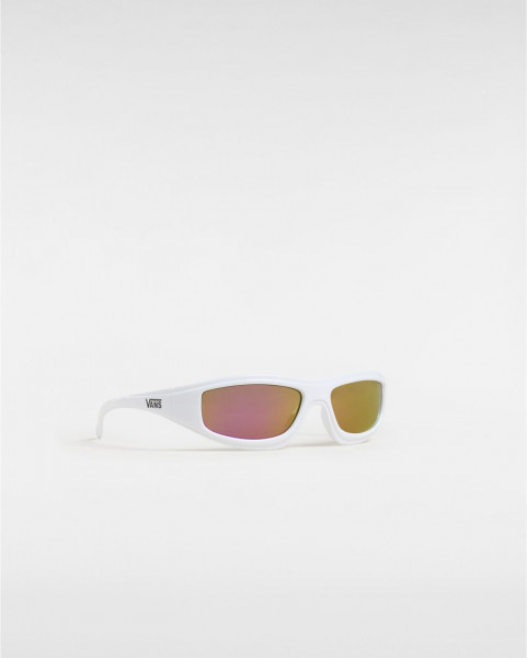 Vans Felix Sunglasses - White/Mirror