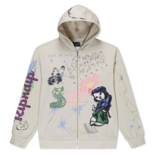 RiPnDiP Goosebumps Zip Hoodie