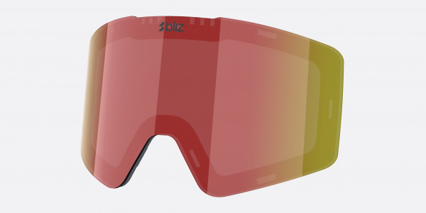 Bliz G001 Lens - Brown/red multicolor