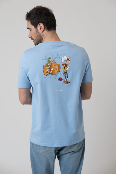 Bavarian Caps T-Shirt Lucky Luke: Bierfässer