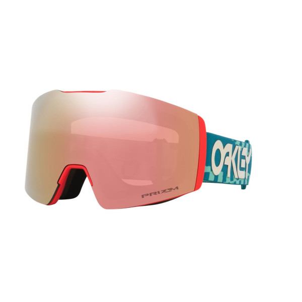 Oakley Fall Line M - Pacific Chex/Prizm Snow Rose Gold Iridium