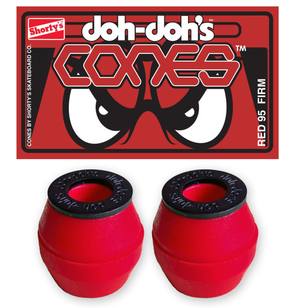 Shortys Doh-Doh Cones 95 - Set - Red
