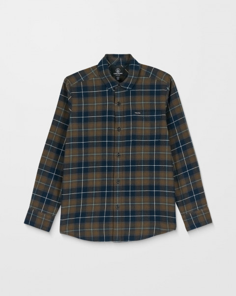 Volcom Caden Plaid Ls Kids