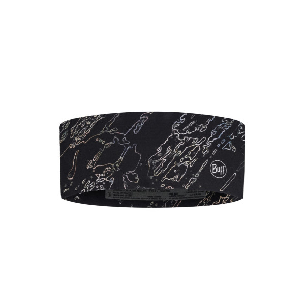 Buff Coolnet Uv Wide Headband - Anter Black