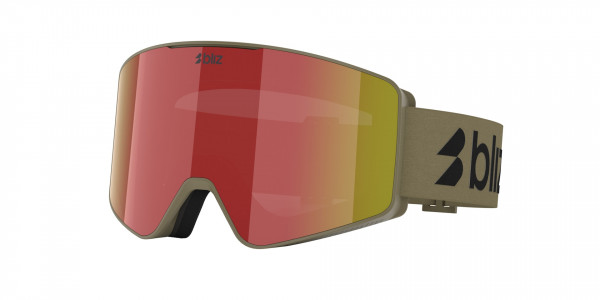 Bliz G001 Small - Matte Camo Green / Brown/Red Multicolor