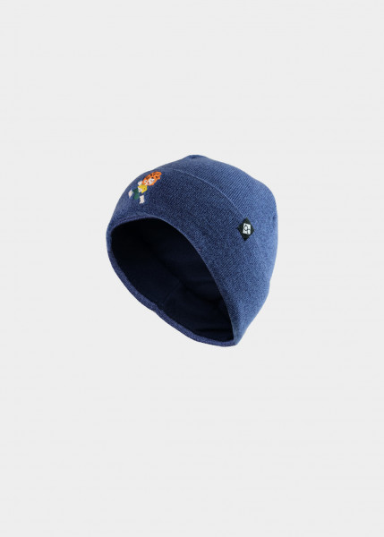 Bavarian Caps Kinder Stick-Haum Pumuckl - Blau