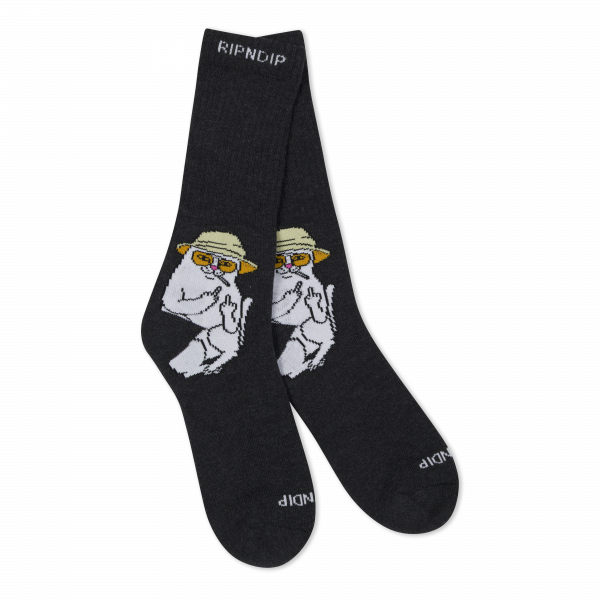 RiPnDiP Nermal S Thompson Socks - Black Heather