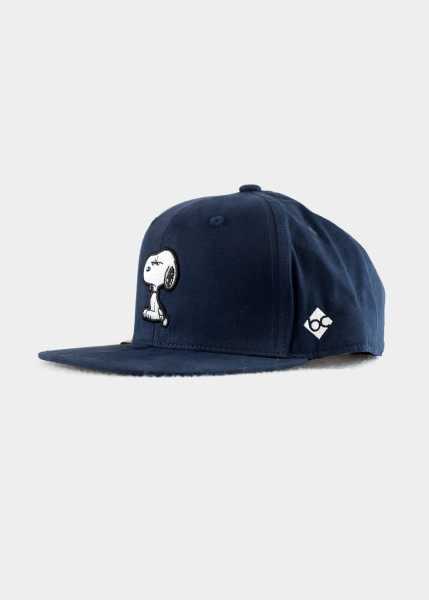 Bavarian Caps Grantler Klub: Snoopy - Snapback - Dunkelblau