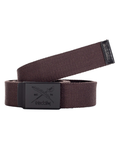 Iriedaily Flag Rubber Belt - major brown