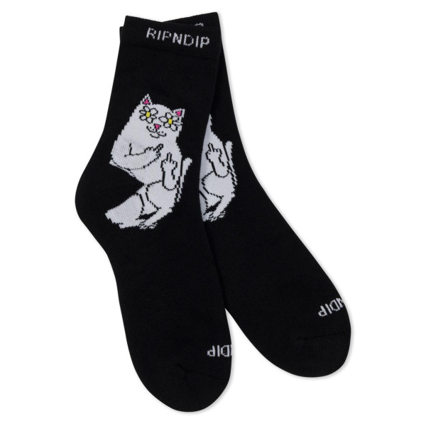 RiPnDiP Lord Blossom Sock - Black