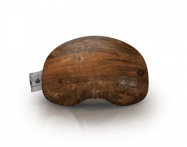 Alpine Vju Skibrillenschutz - Holz