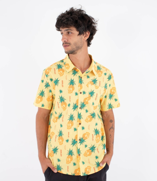 Hurley M Woven Printing Press Pineapple