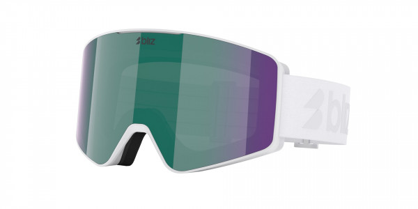 Bliz G001 - Matte White / Brown/green multicolor