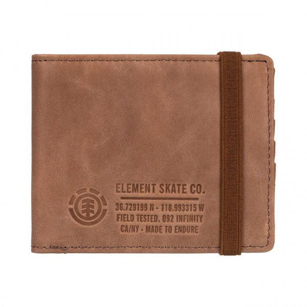 Element Endure Leather II Wallet - Brown