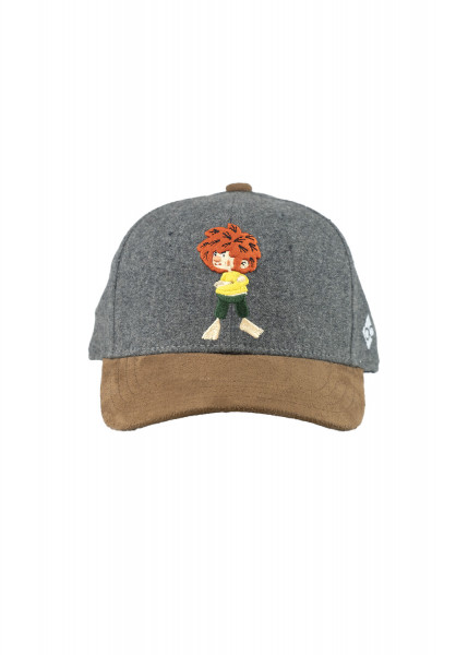 Bavarian Caps Grantig by nature Kindercap Curved v2 - Dunkelgrau