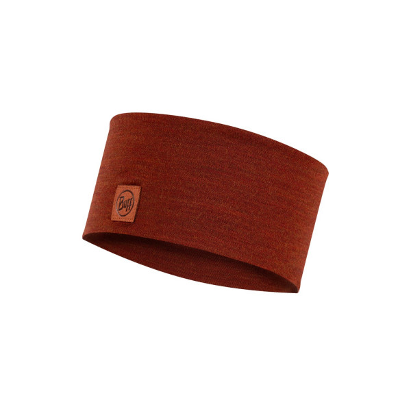 Buff Merino Wide Headband Buff - Solid Sienna