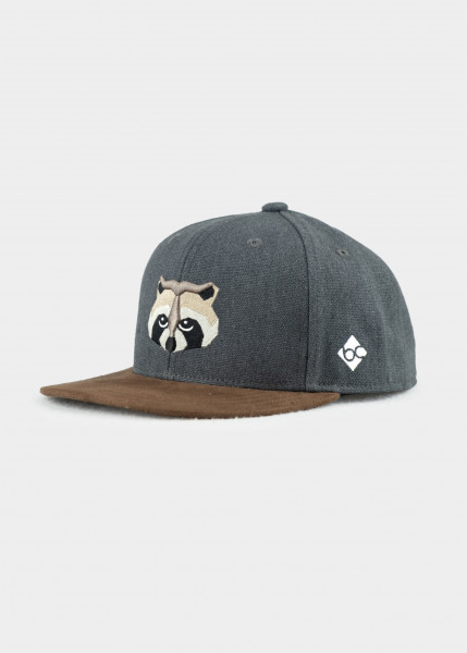 Bavarian Caps Cap Waschbär - Dunkelgrau