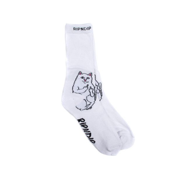 RiPnDiP Lord Nermal Sock - White