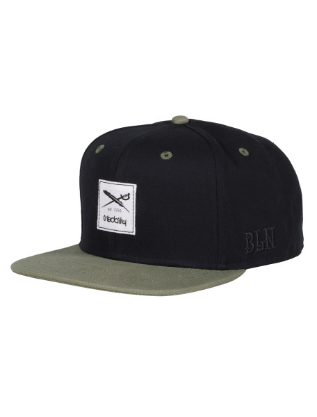 Iriedaily Daily Contra Snapback - Black Olive