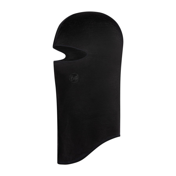 Buff Merino Lightweight Balaclava - Solid Black