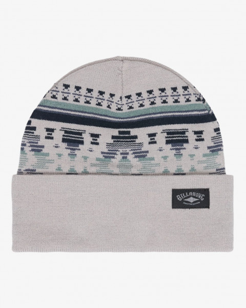 Billabong Adiv Reissue Beanie - Silver