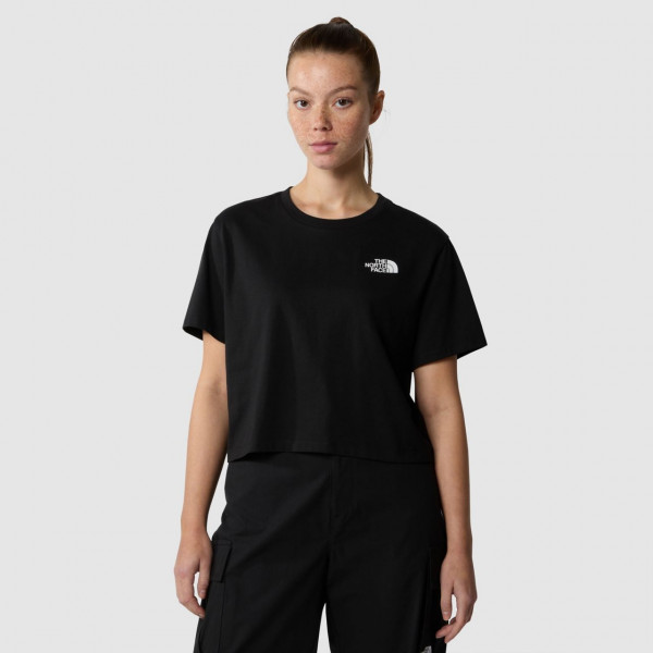The North Face W Cropped Simple Dome Tee