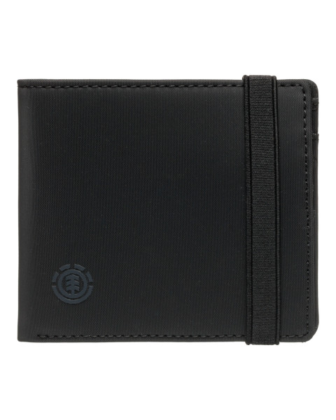 Element Icon Strap Wallet Bifold - Flint Black