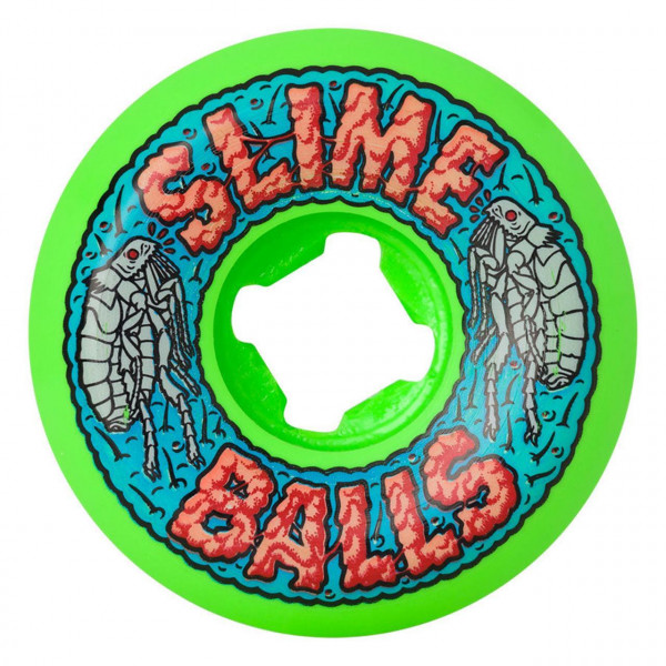 Slime Balls Flea Balls Speed Balls Green 99A - 56mm