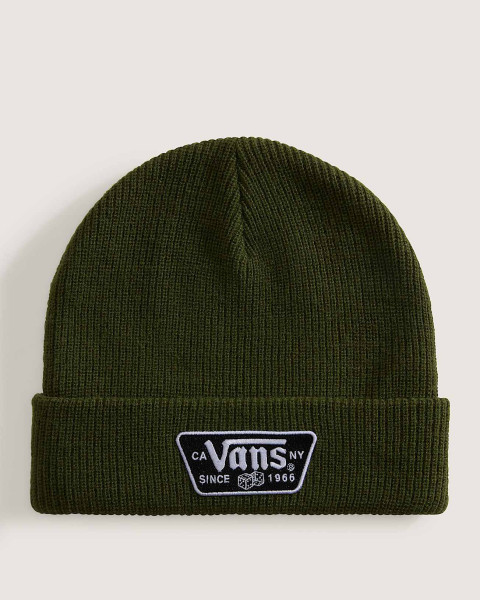 Vans Knu Patch Beanie - Green Balsam